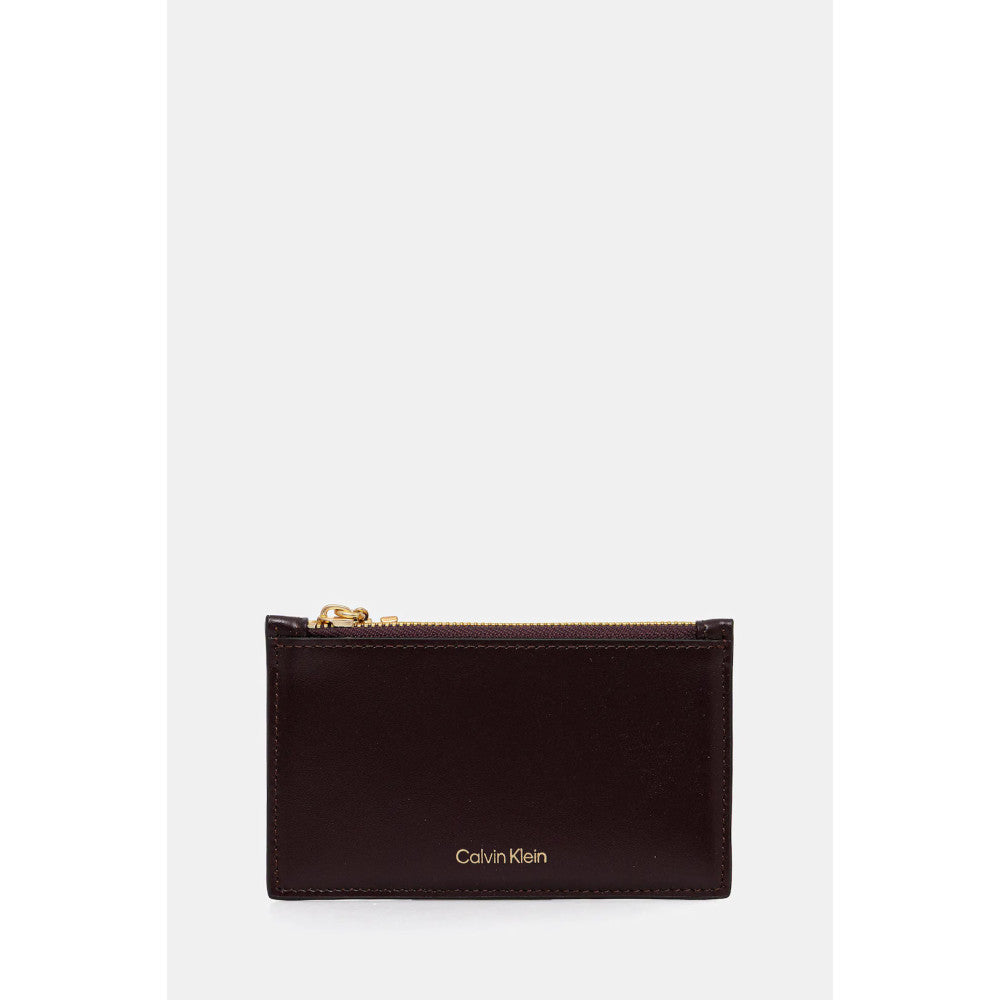 Calvin Klein Accessories korttikotelo CK Puller 6CC Zip Cardcase, viininpunainen