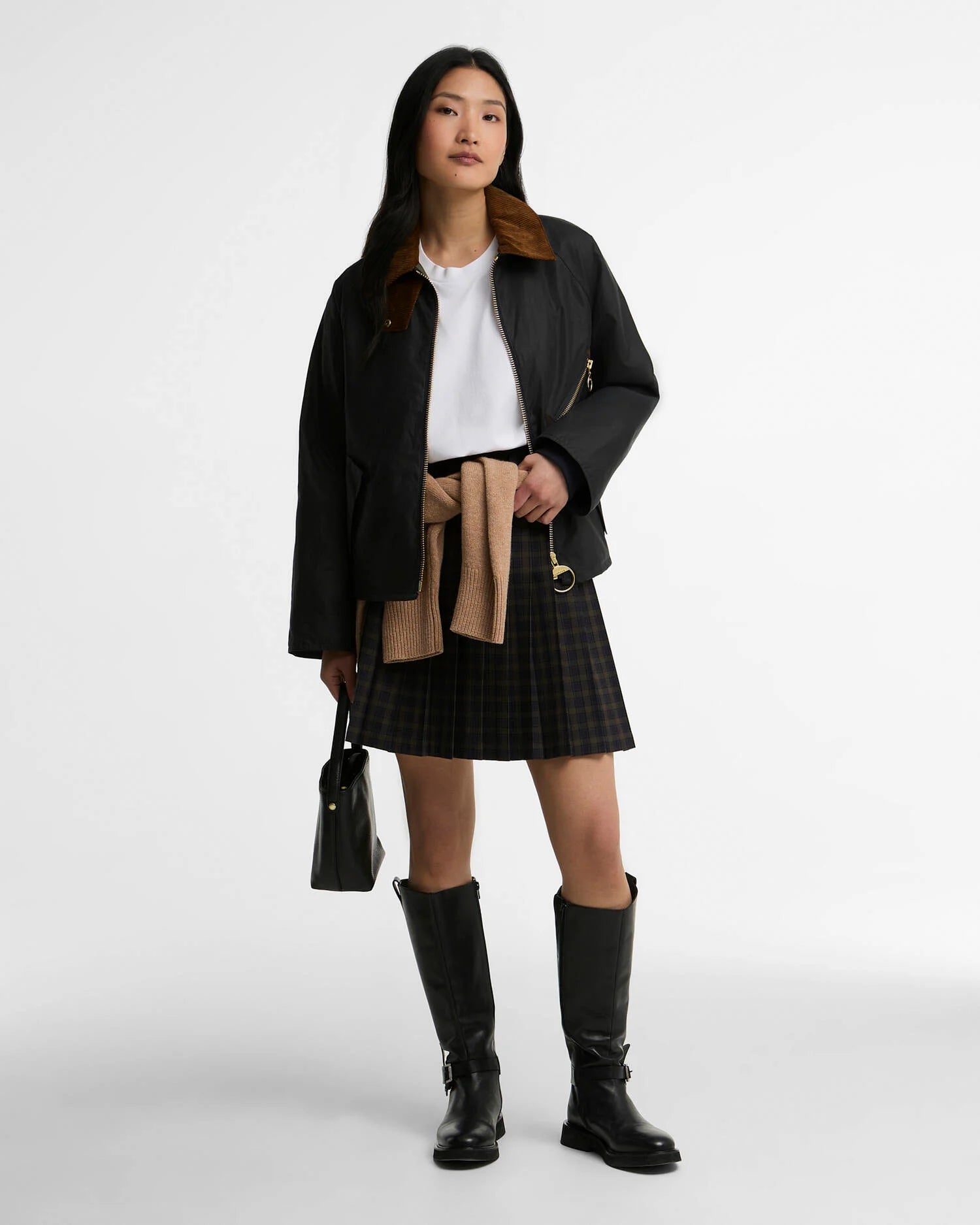 Barbour naisten takki Arlene Wax Jacket, tummansininen