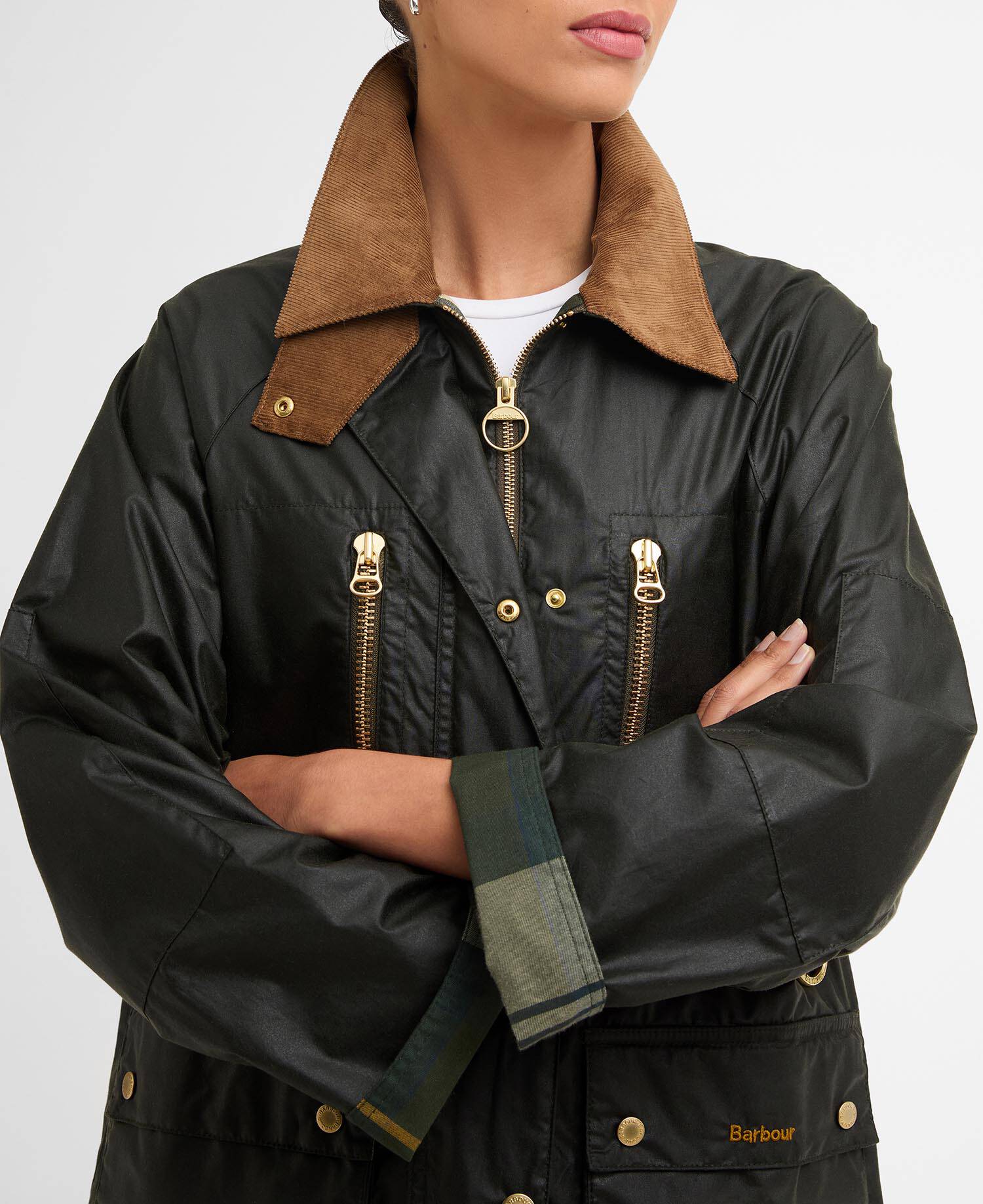 Barbour naisten takki Argill Wax, khaki