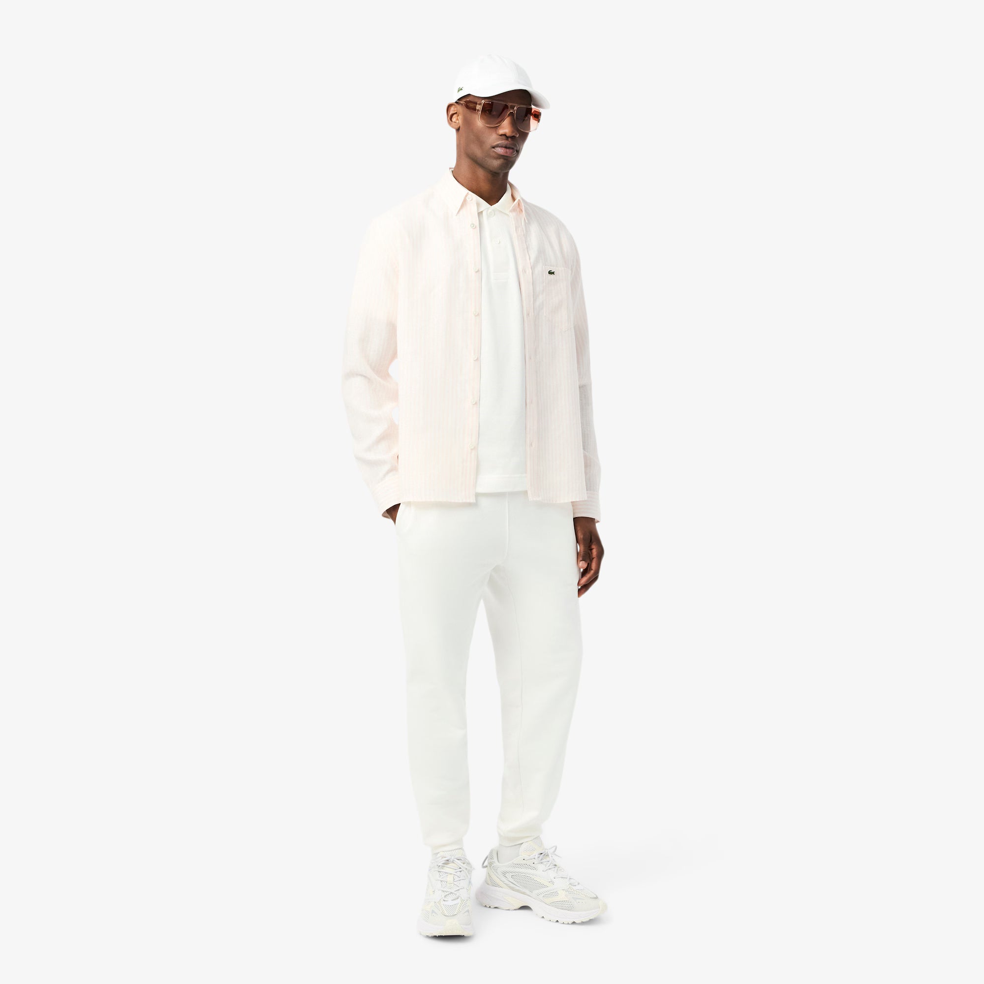 Lacoste lippis UNISEX LACOSTE ORGANICS COTTON, valkoinen