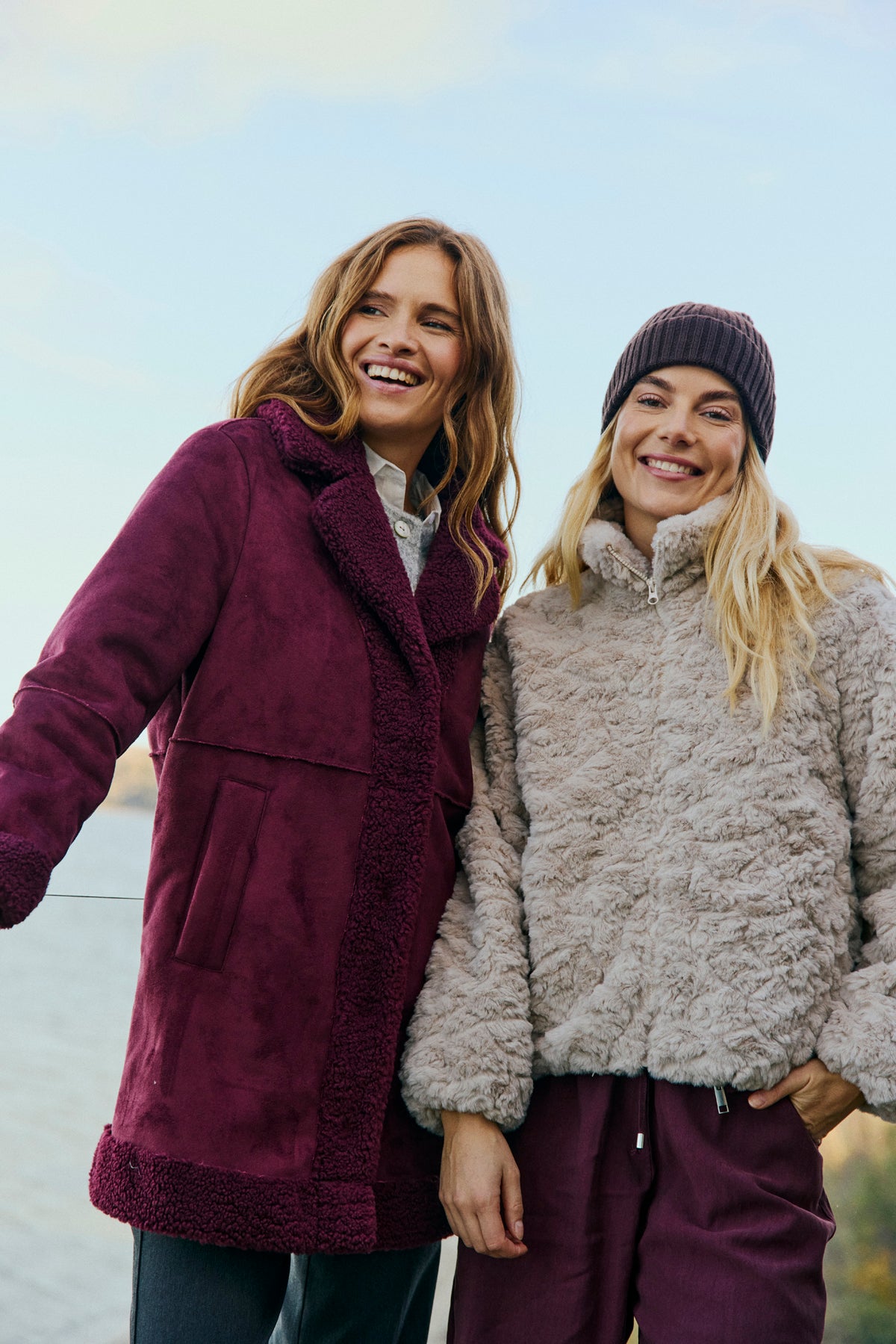 Freequent naisten teddytakki Foby, Moonbeam