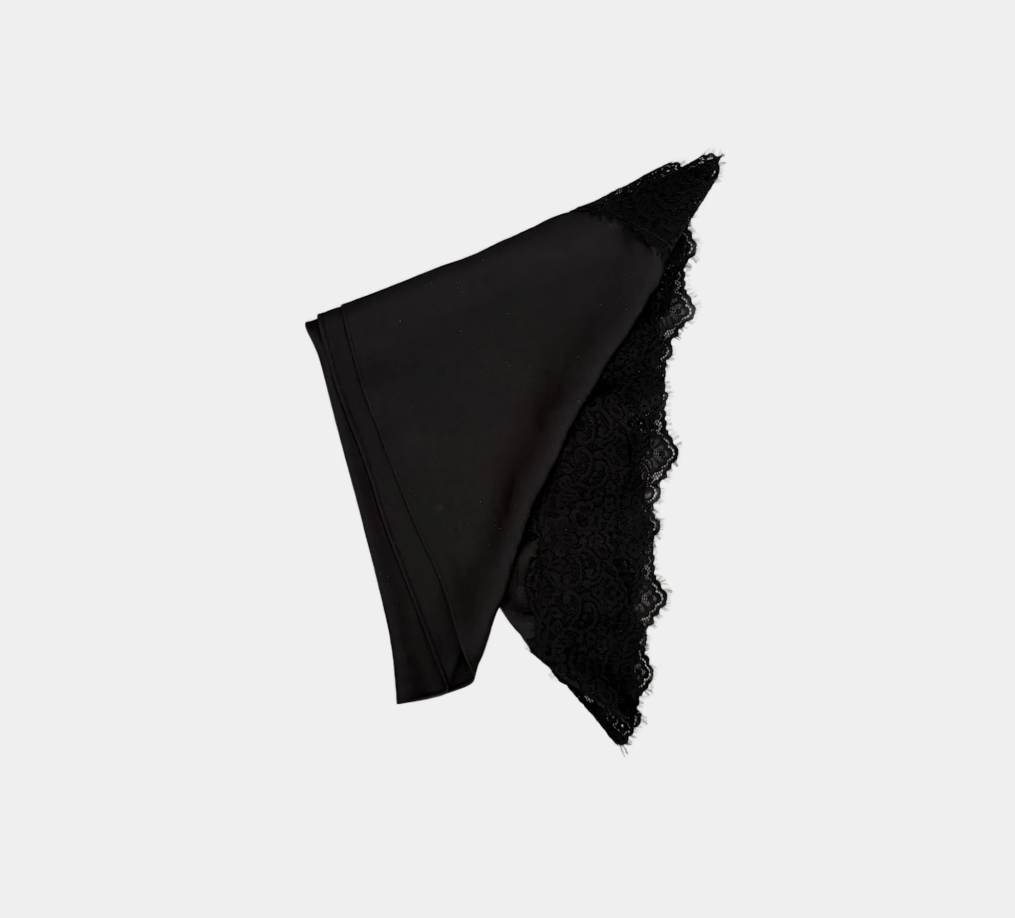 Bow 19 naisten huivi Louise Lace Scarf, musta