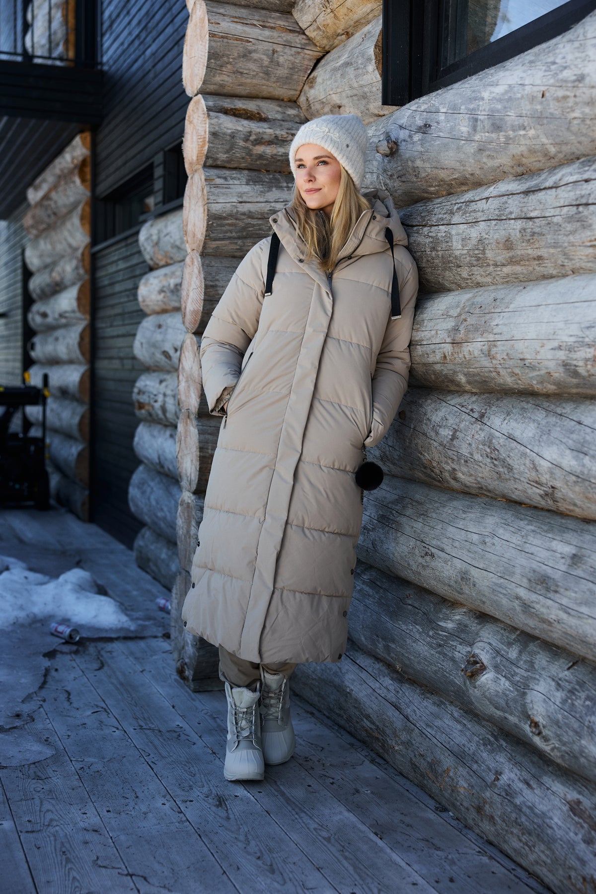 Luhta naisten toppatakki Heinis, beige