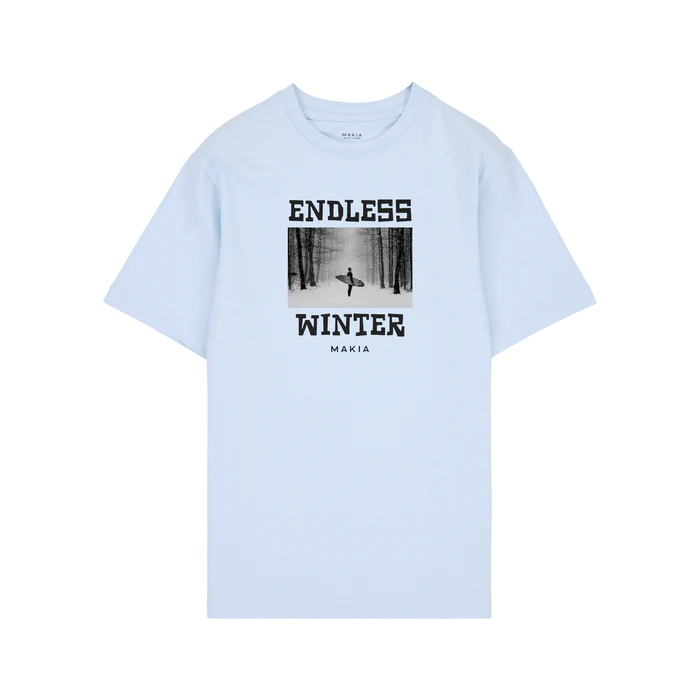 Makia miesten t-paita Endless T-shirt, vaaleansininen