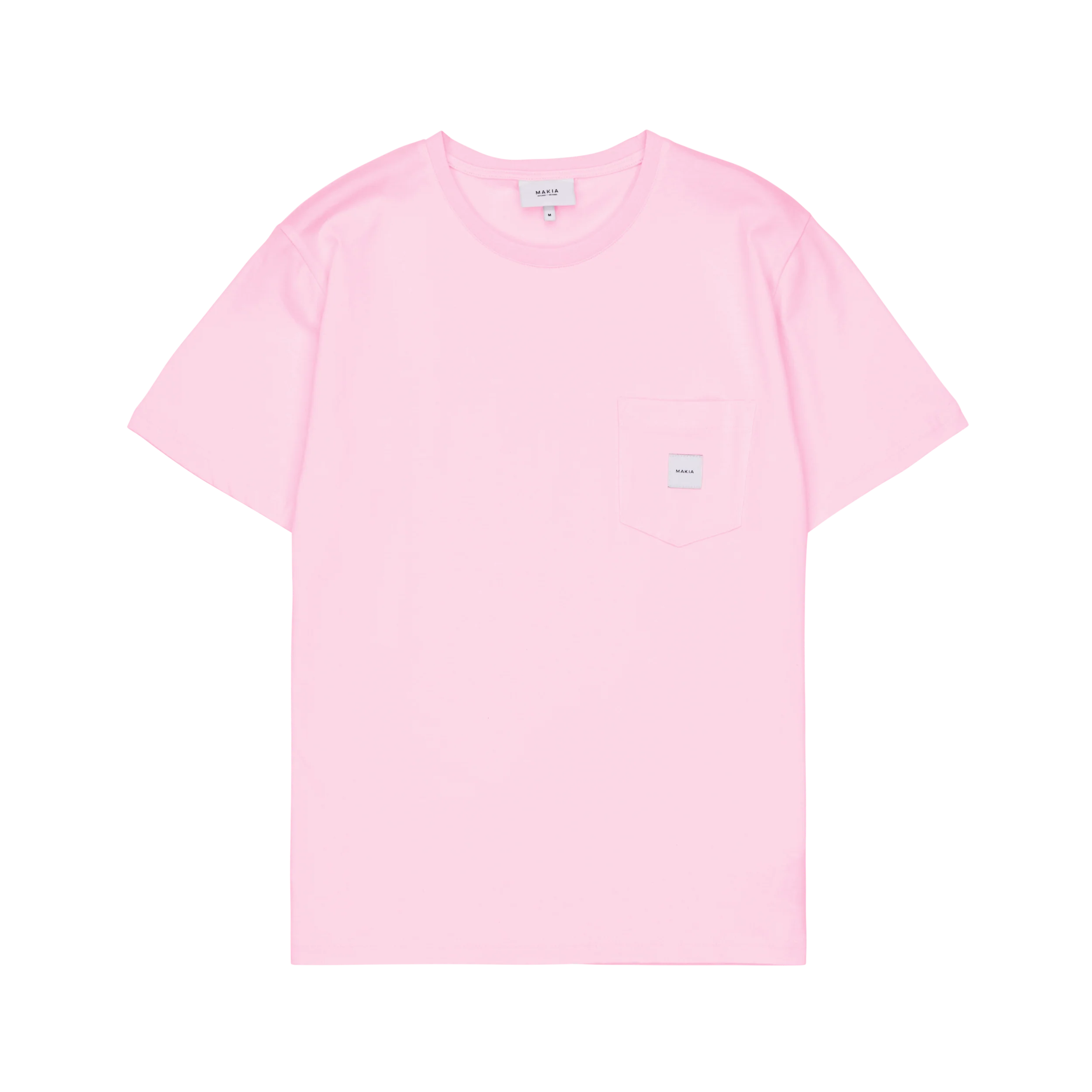 Makia miesten t-paita K Square Pocket t-shirt, vaaleanpunainen