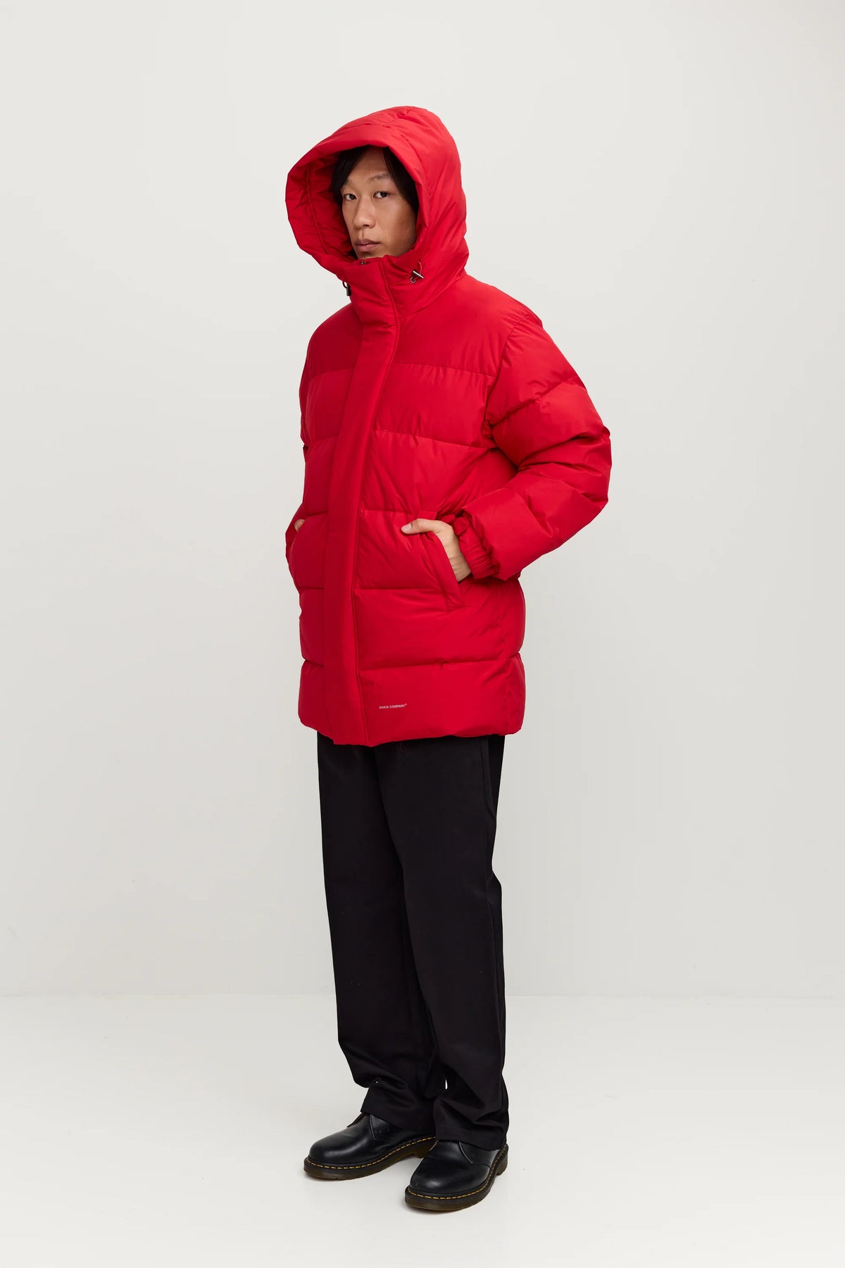 Makia miesten toppatakki Aamos Jacket, punainen