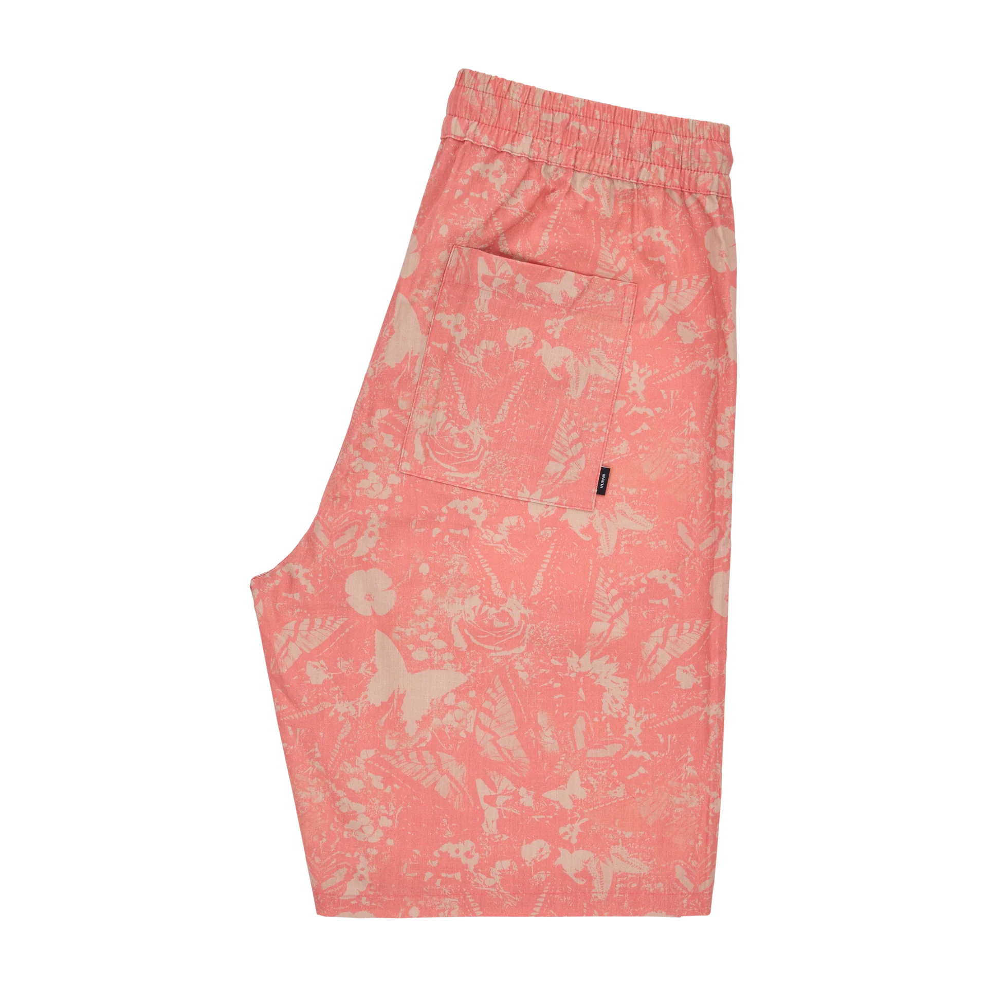 Makia miesten shortsit Papillon Shorts, kuosi punainen