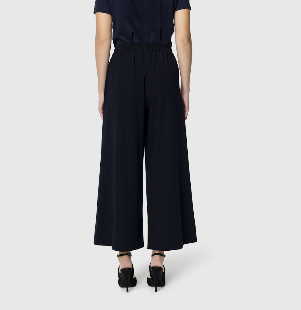 Mac naisten nilkkapituiset housut Coralie Cropped, tummansininen