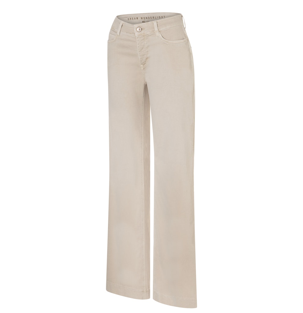 Mac naisten farkut Dream Wide Wonder Light, vaalea beige