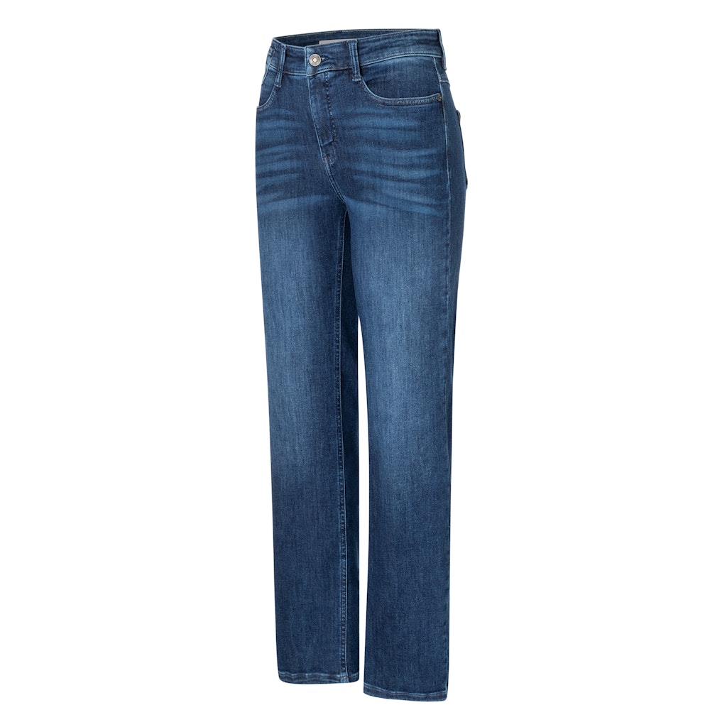 Mac naisten farkut Laura Stretch Denim, tummansininen