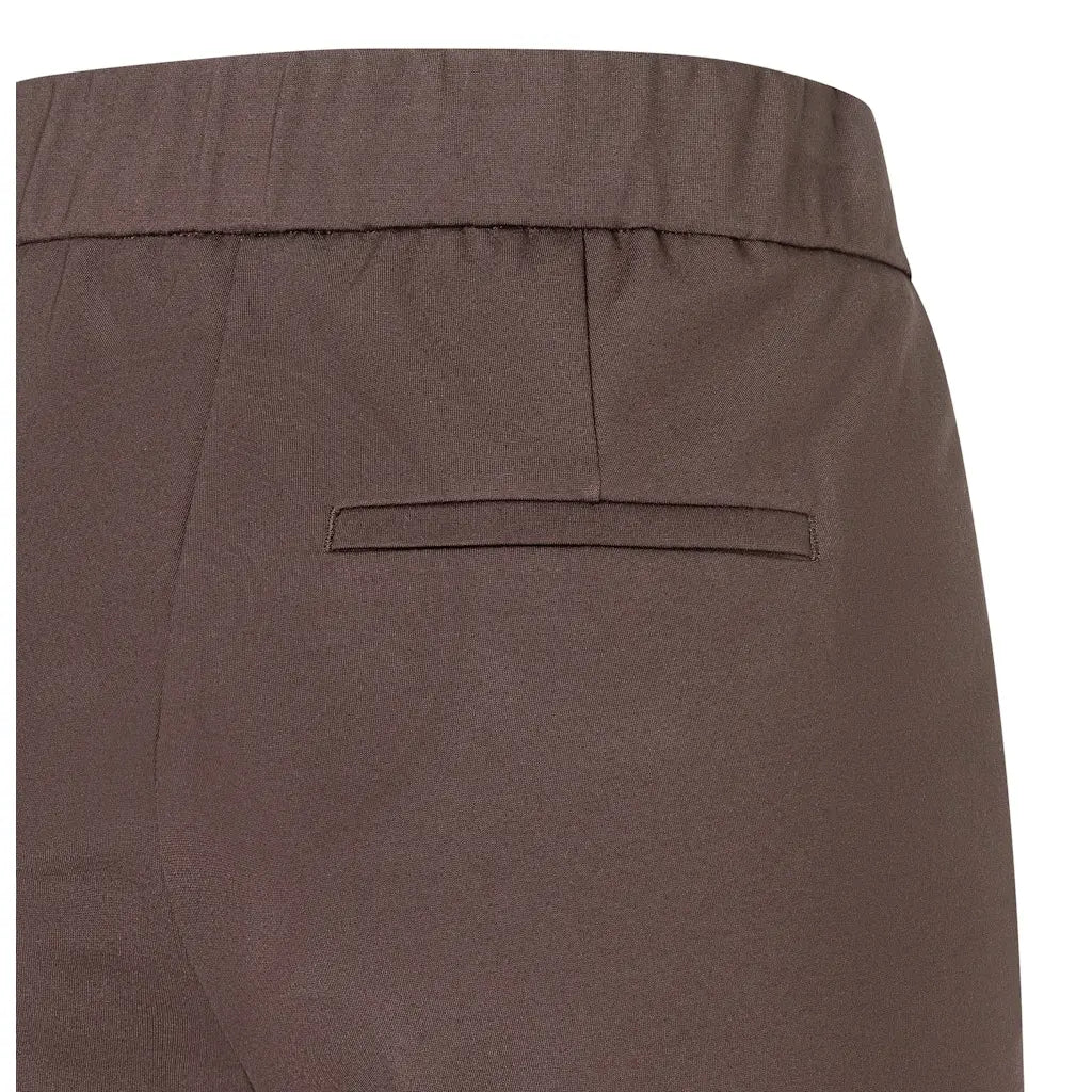 Mac naisten housut Chiara Long Pant, tummanruskea