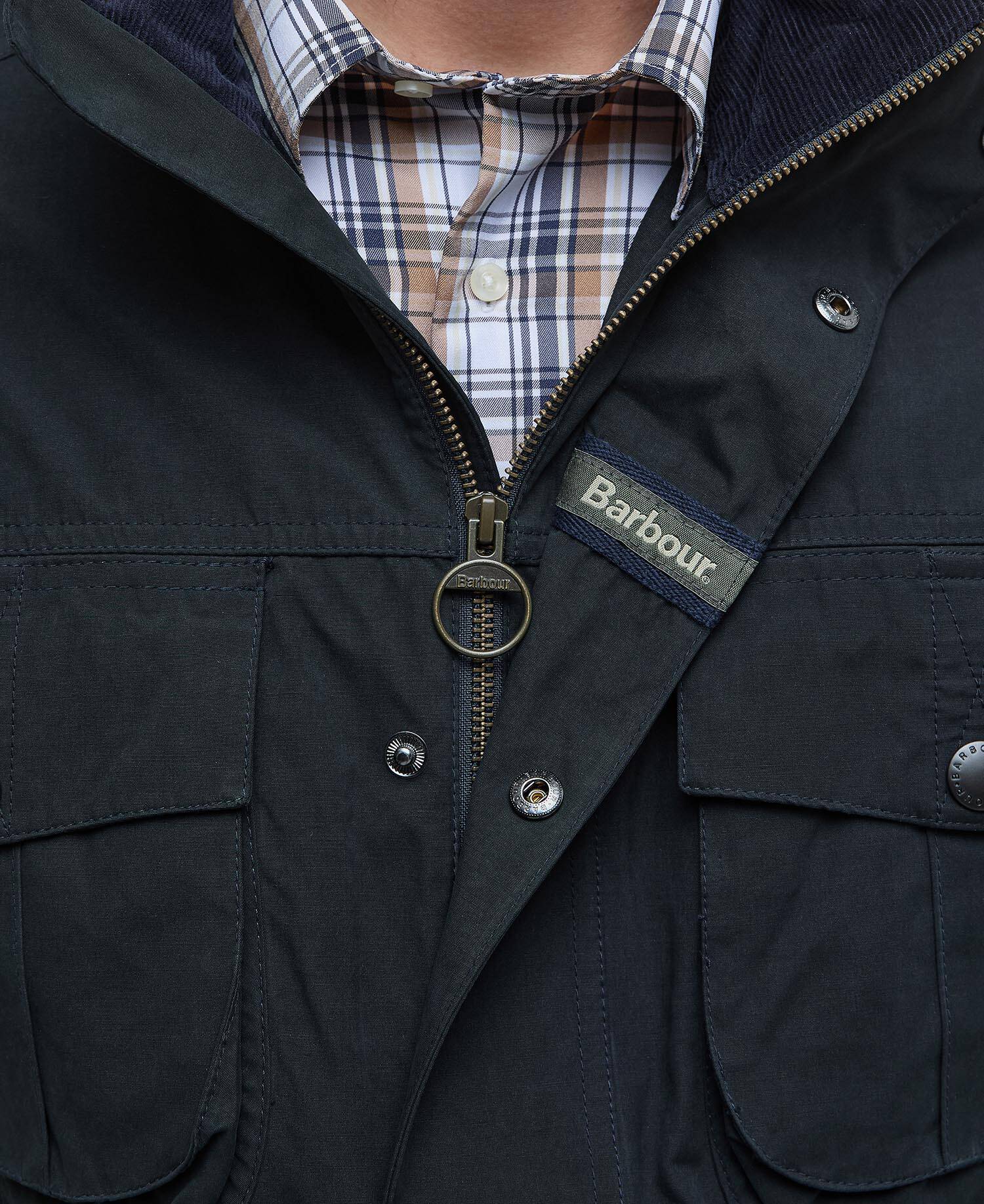 Barbour miesten takki Sanderling Casual Jacket, tummansininen