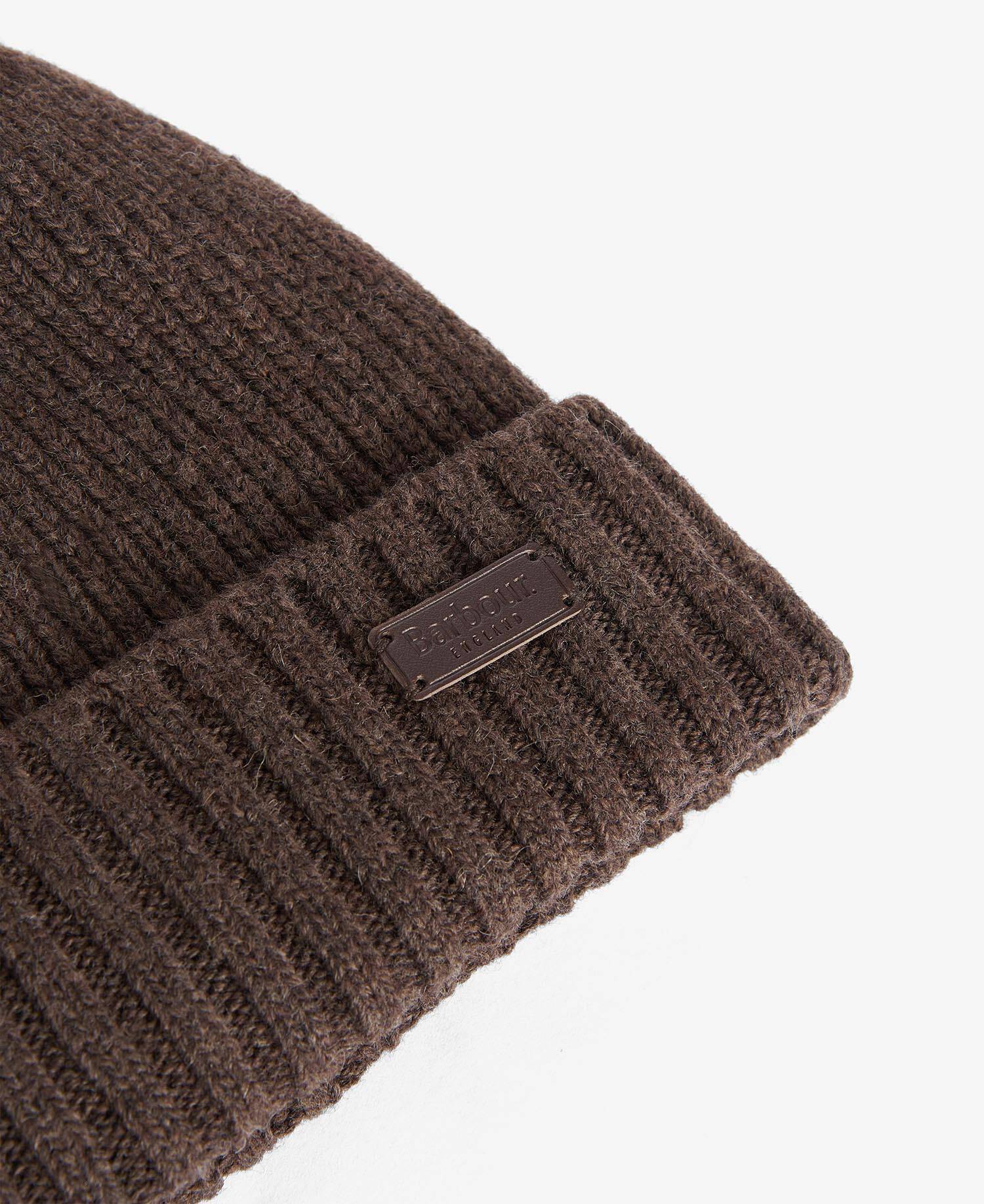Barbour miesten pipo Carlton Beanie, tummanruskea