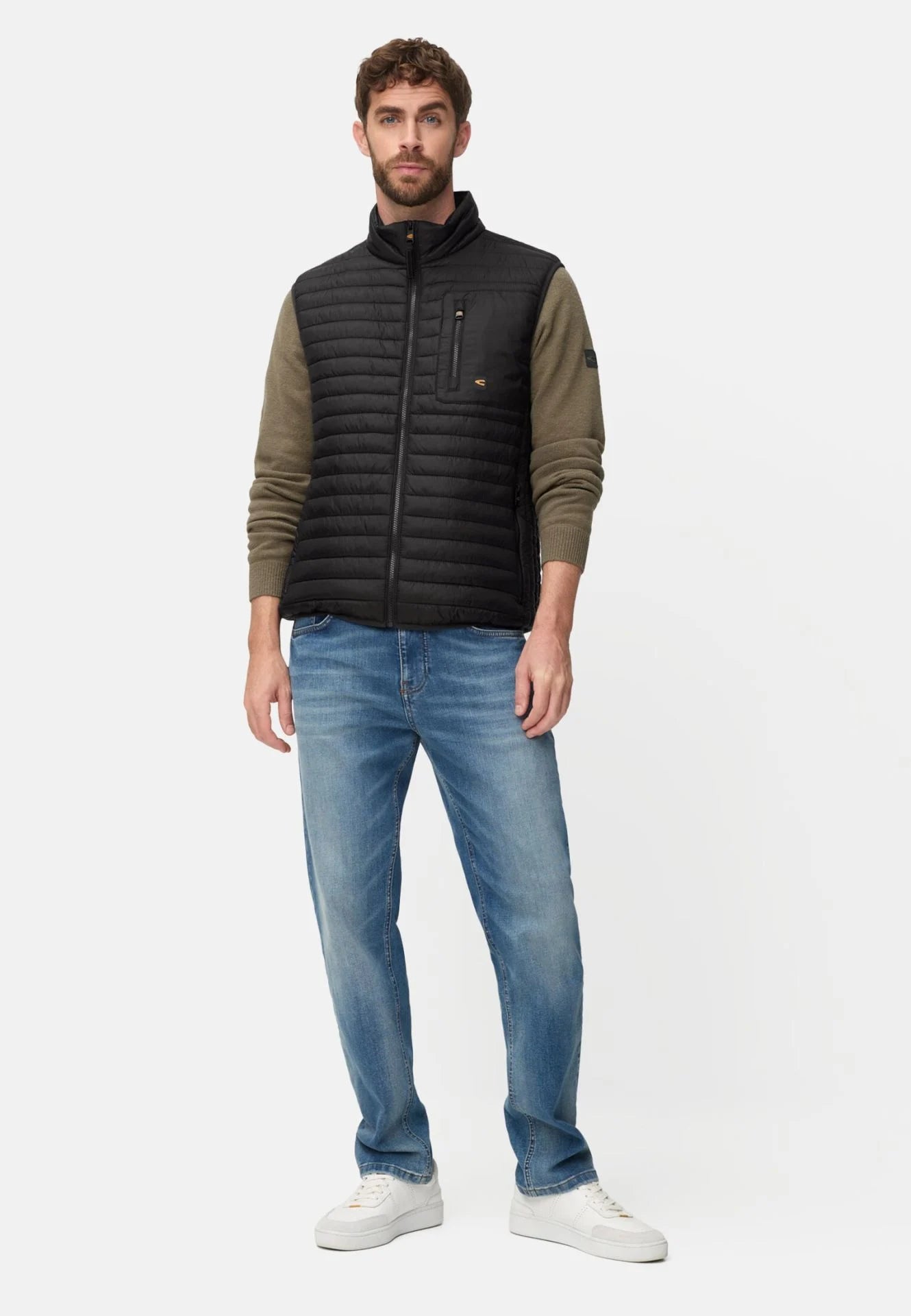 Camel Active miesten liivi Insulated Vest, hiilenmusta