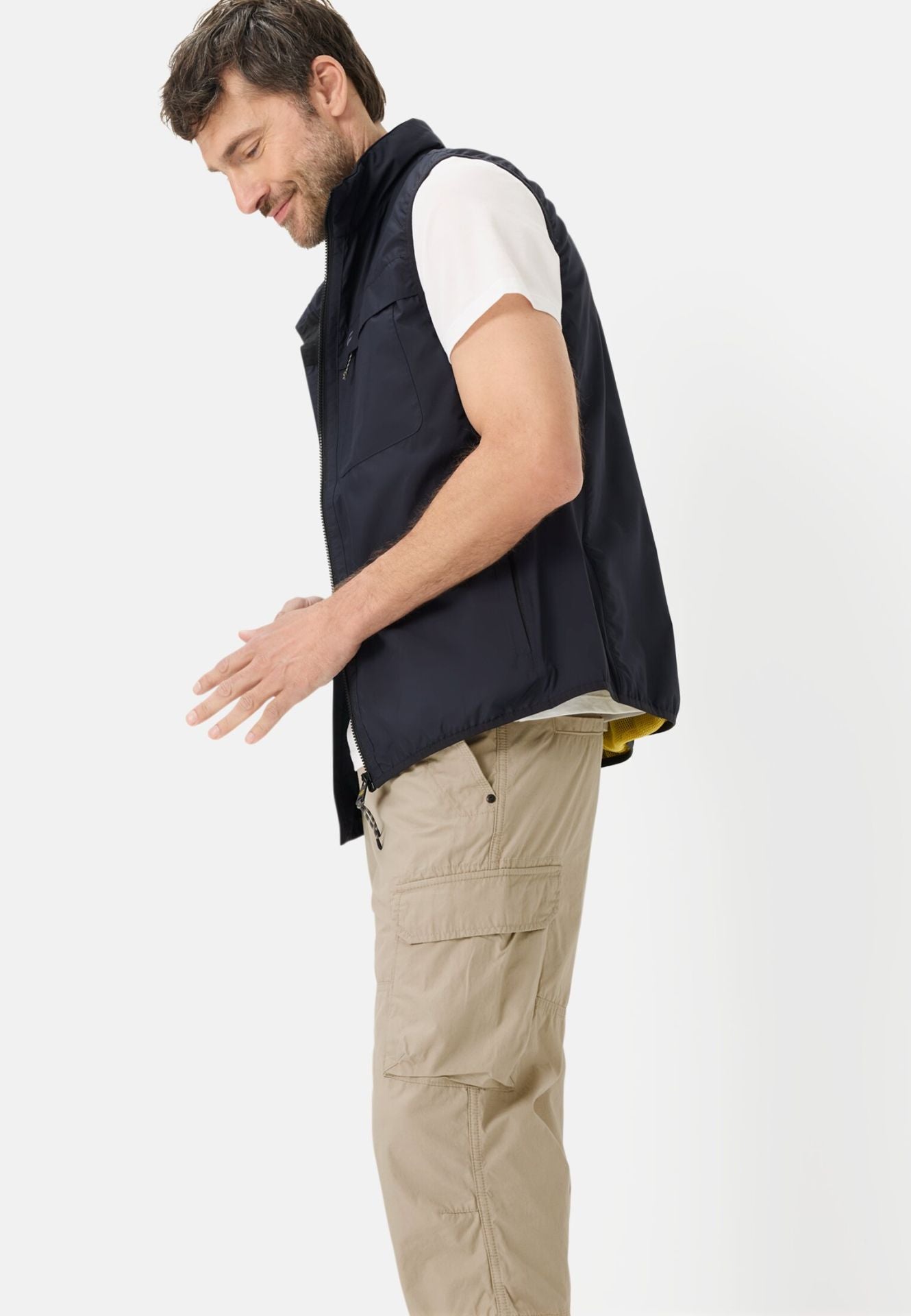Camel Active miesten shortsit Long Cargo, beige