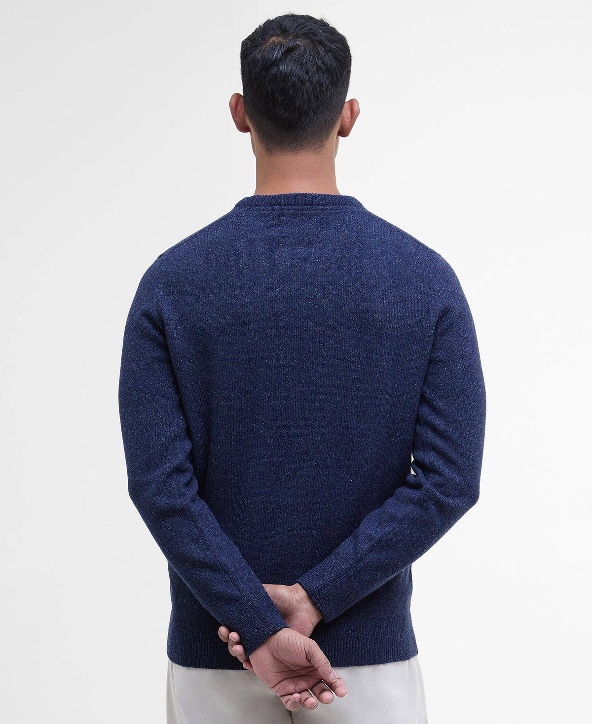 Barbour miesten neulepusero Essential Tisbury Crewneck, sininen
