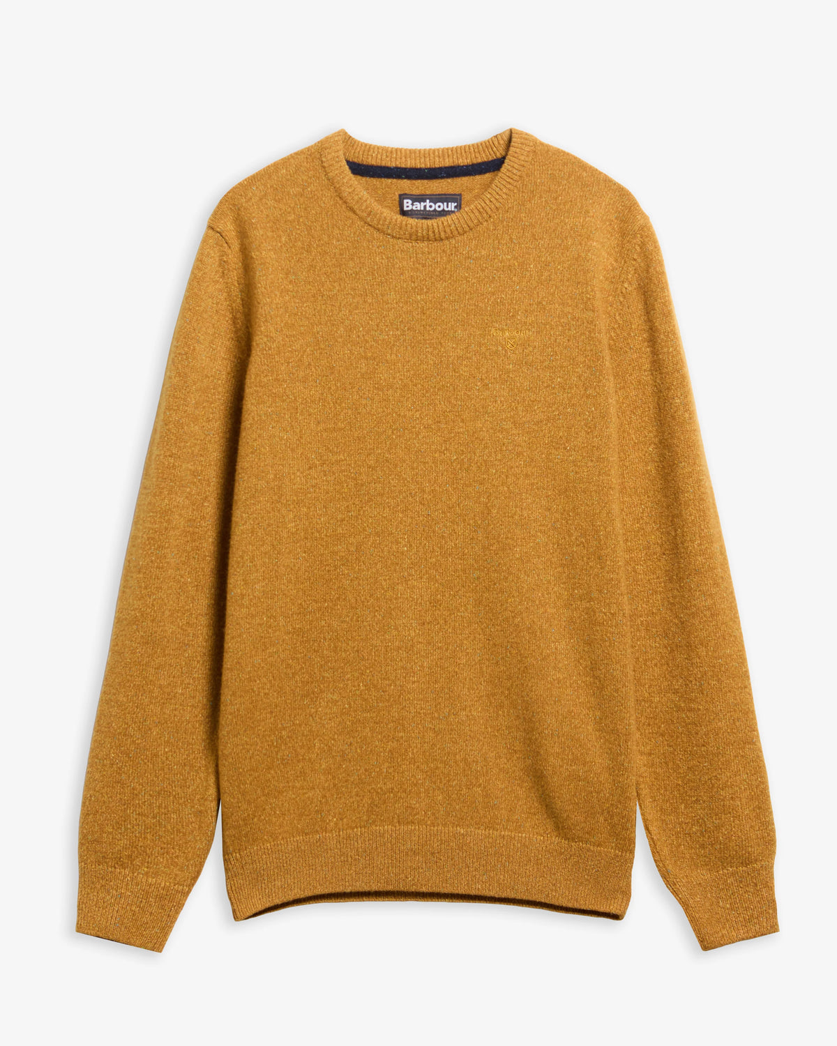 Barbour miesten neulepusero Essential Tisbury Crewneck, keltainen