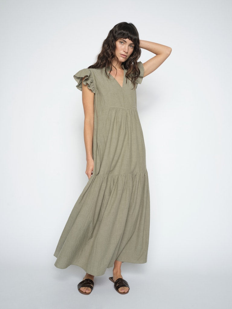 Mos Mosh mekko MMWaldy Izha Dress, khaki