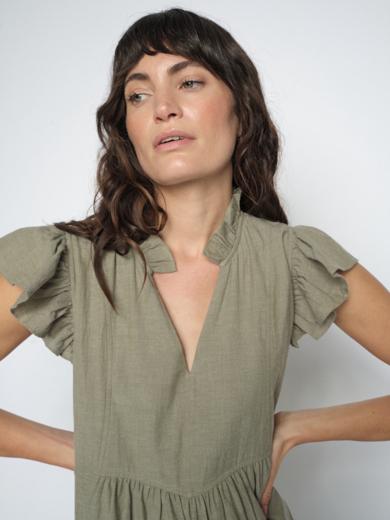 Mos Mosh mekko MMWaldy Izha Dress, khaki