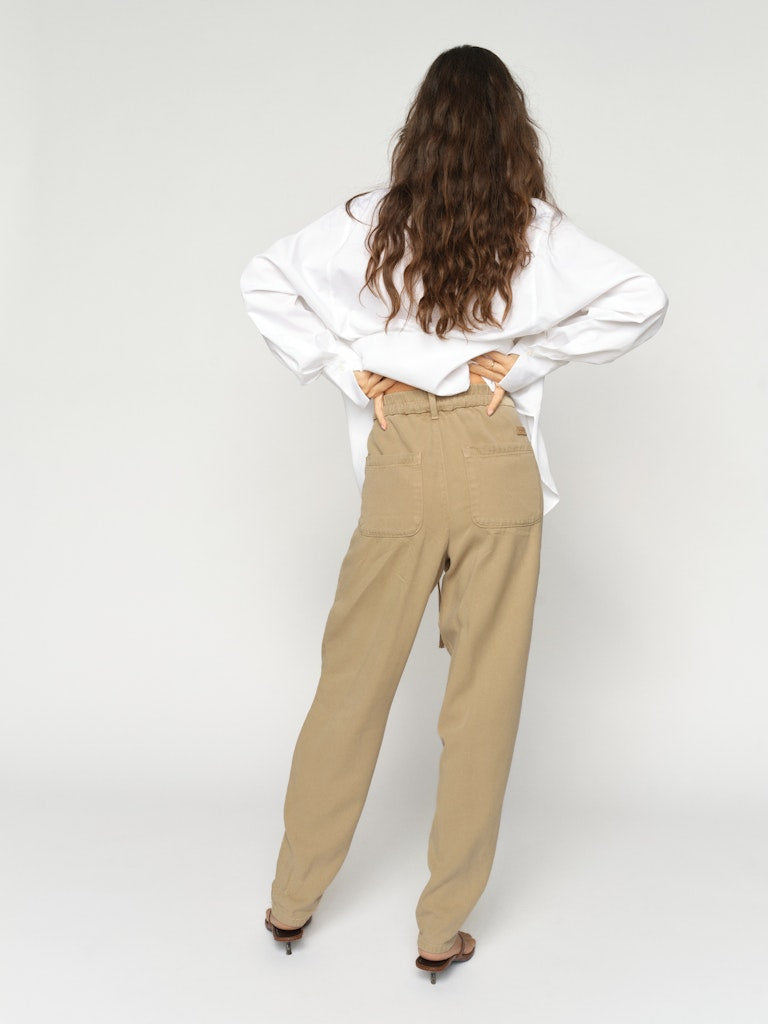 Mos Mosh naisten housut Maison Stalom Pant, vaalea beige
