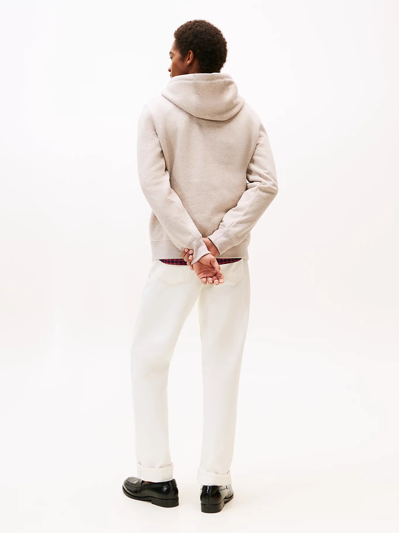 Tommy Hilfiger miesten huppari TOMMY LOGO HOODY, vaalea beige