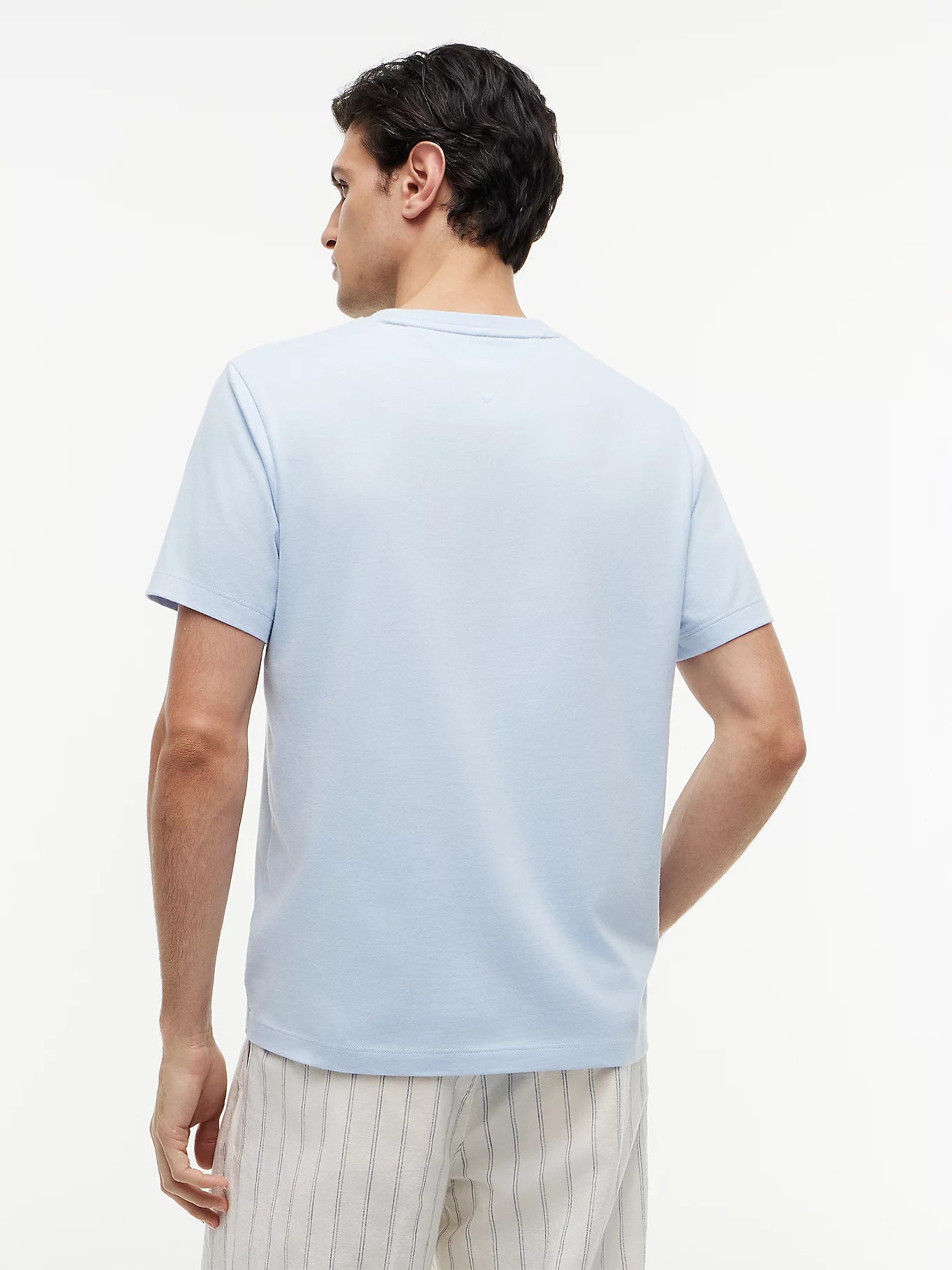 Tommy Hilfiger miesten t-paita Ess Seasonal Reg Fit Solid Tee, sky blue