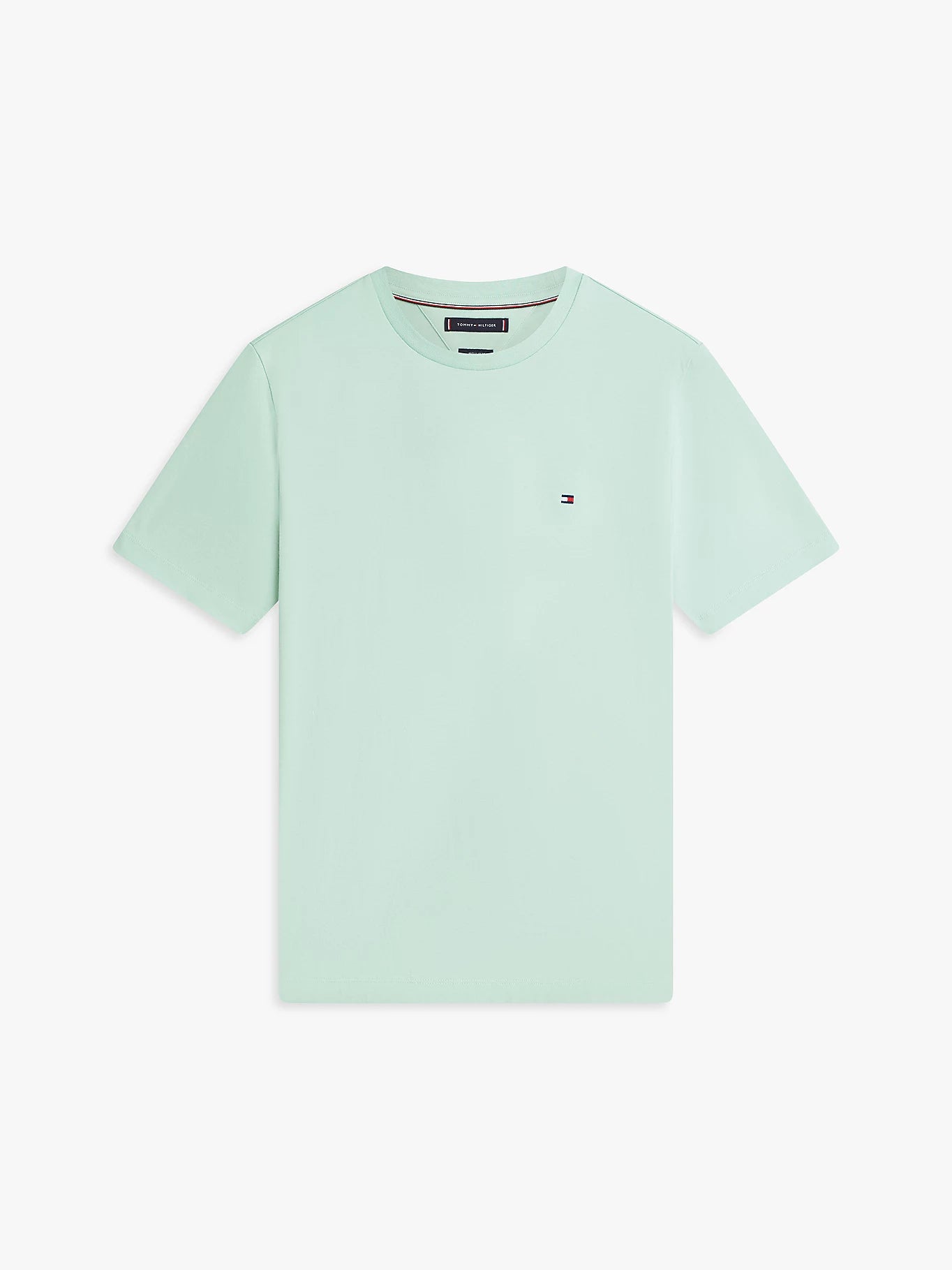 Tommy Hilfiger miesten t-paita Essential Reg Fit Tee, mintunvihreä