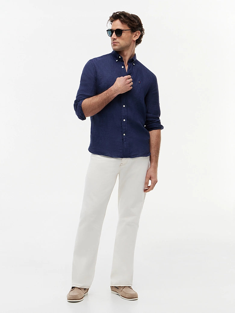 Tommy Hilfiger miesten kauluspaita, tummansininen