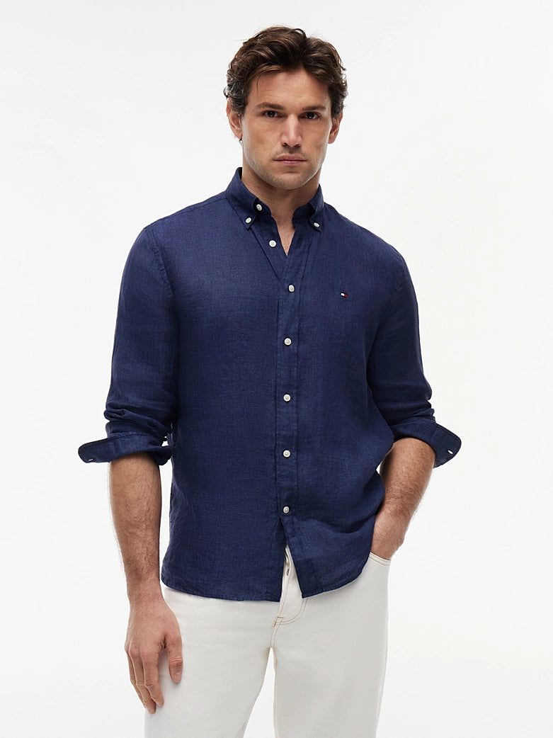 Tommy Hilfiger miesten kauluspaita, tummansininen