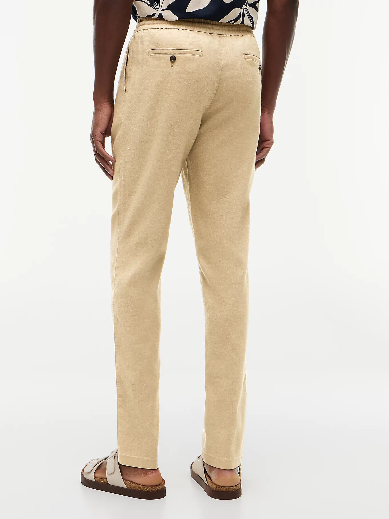 Tommy Hilfiger miesten suorat housut Harlem, beige