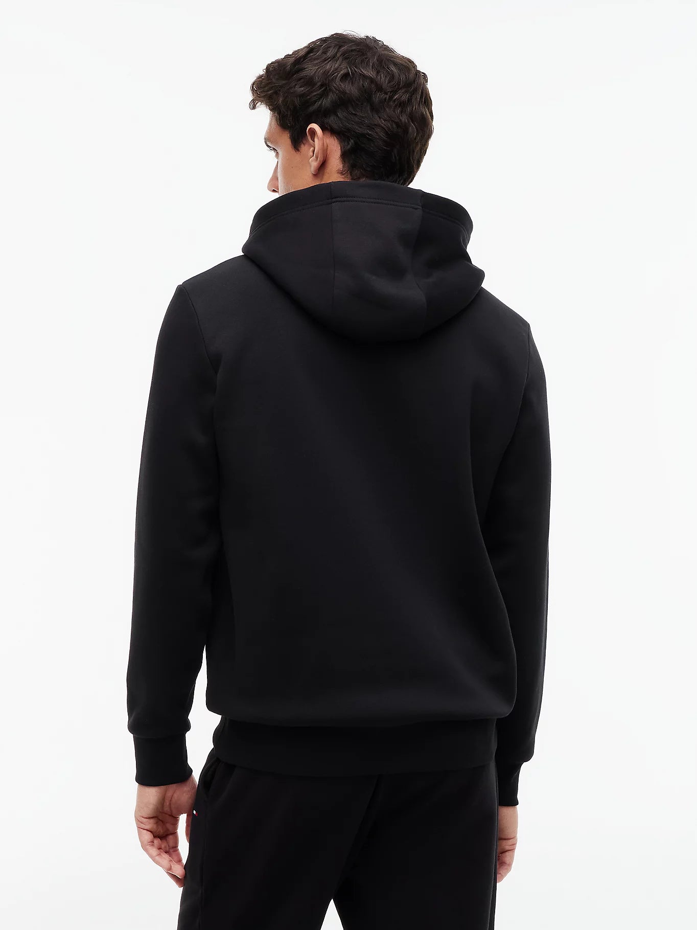 Tommy Hilfiger miesten huppari Logo Graphic Fleece Hoody, musta
