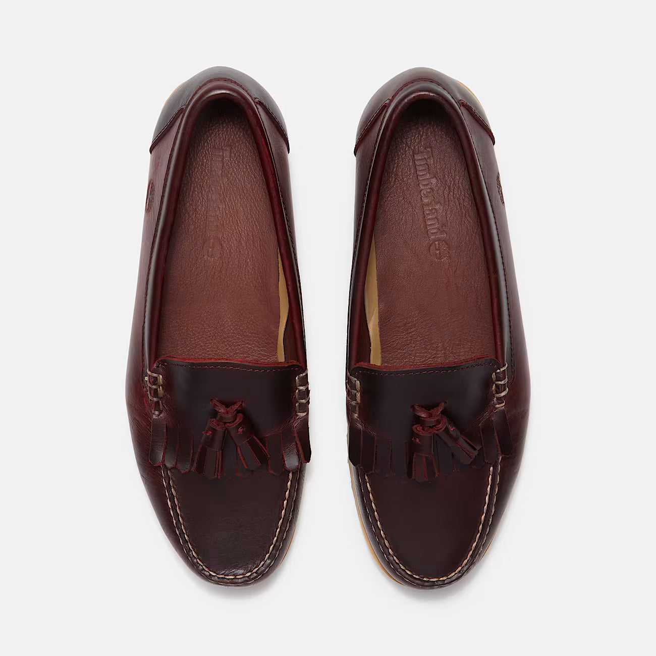 Timberland miesten loaferit Authentic Kiltie Loafer, viininpunainen