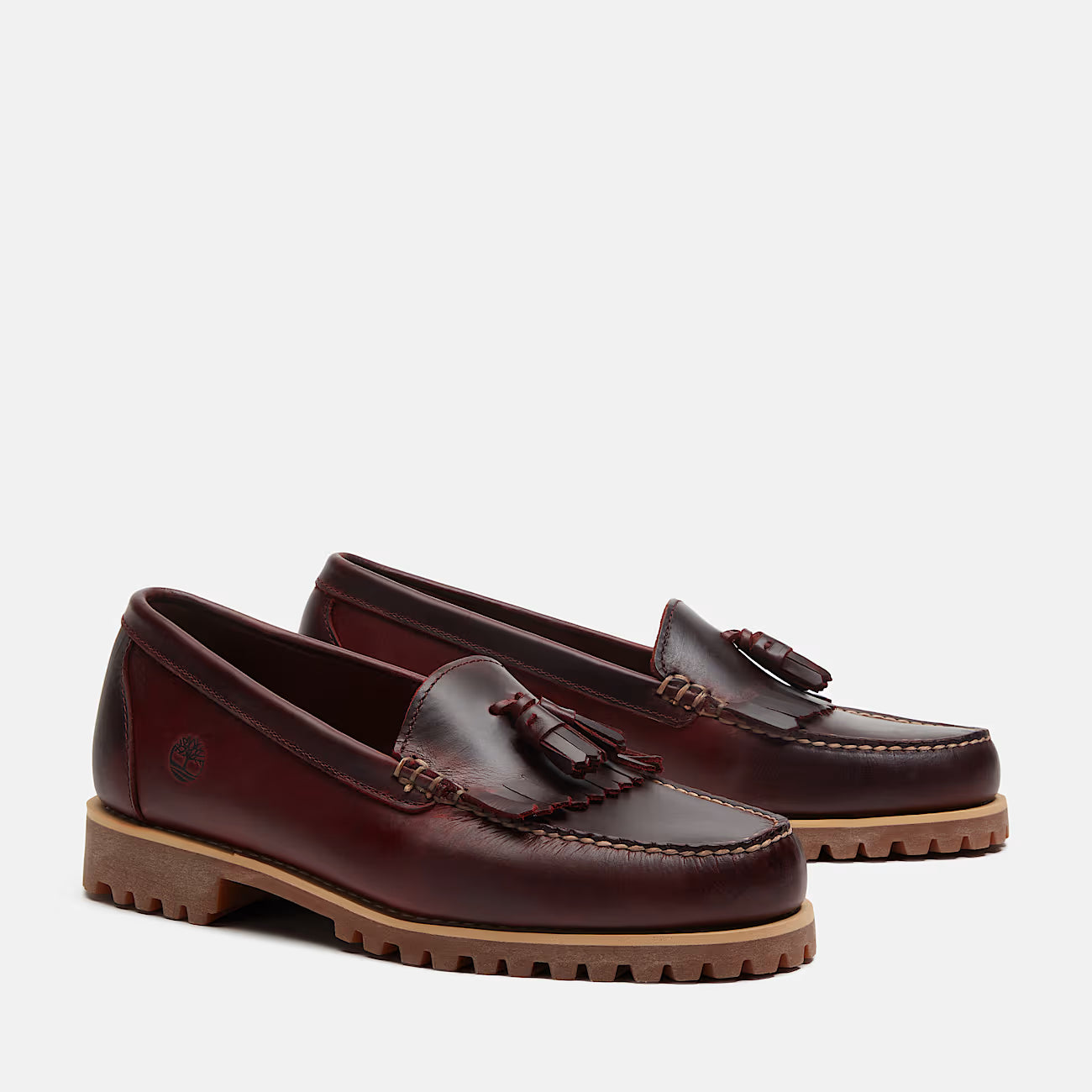 Timberland miesten loaferit Authentic Kiltie Loafer, viininpunainen