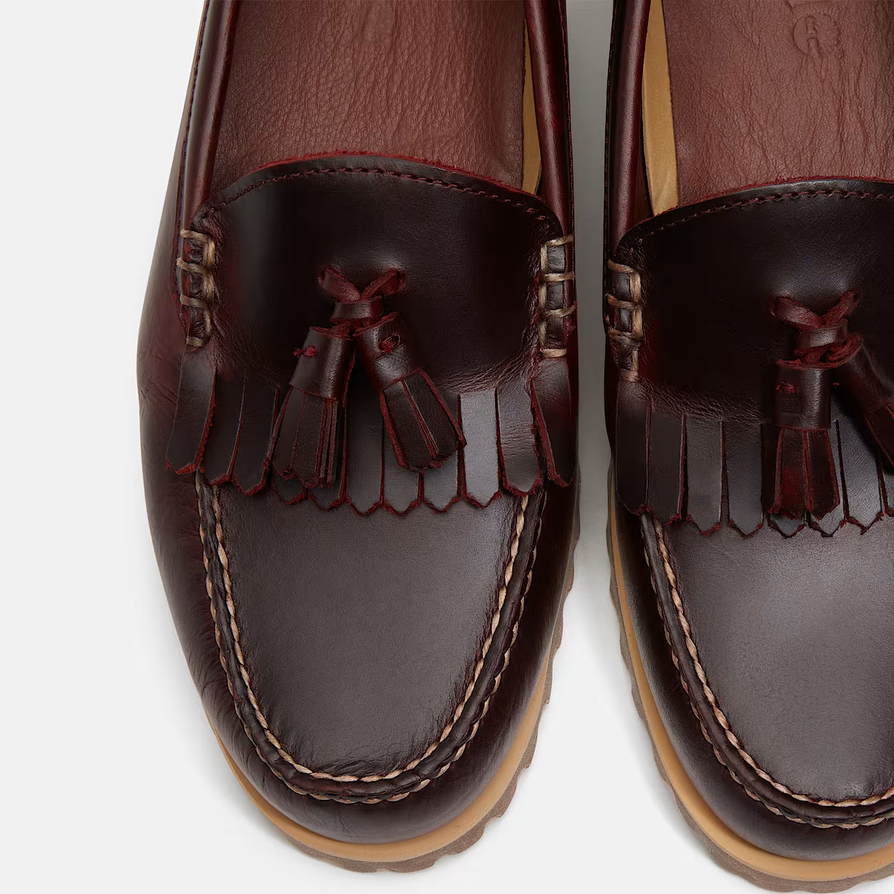 Timberland miesten loaferit Authentic Kiltie Loafer, viininpunainen