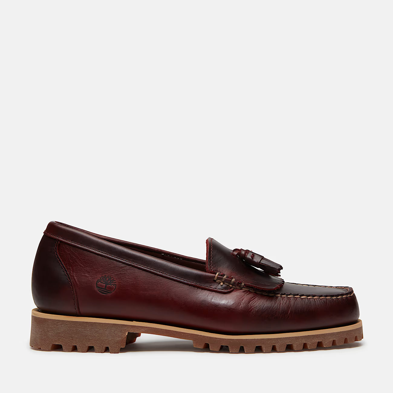 Timberland miesten loaferit Authentic Kiltie Loafer, viininpunainen