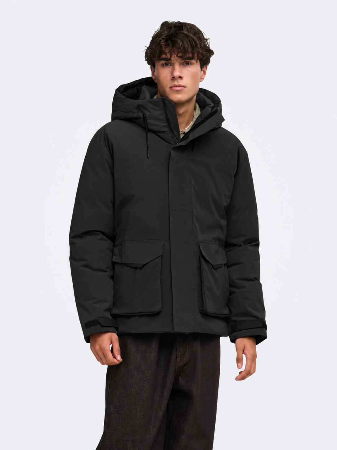 Only and Sons miestentakki Nate Technical Jacket, Black