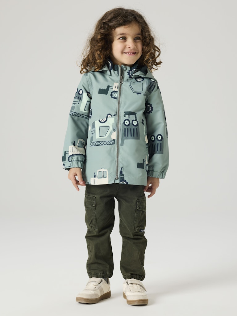 Name It lasten välikausitakki NMMMAX JACKET, vaaleanvihreä