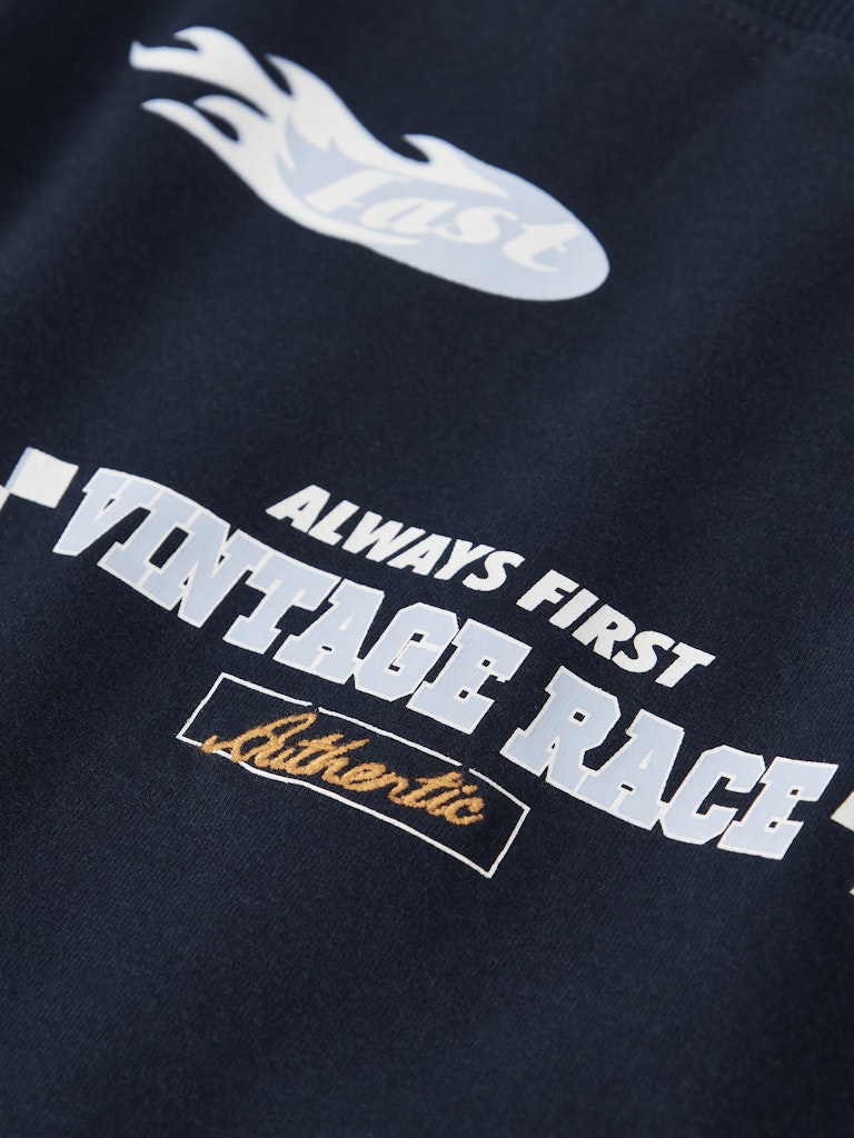 Name It lasten pitkähinaine paita NMMRICHAEL LS NREG TOP BOX, tummansininen