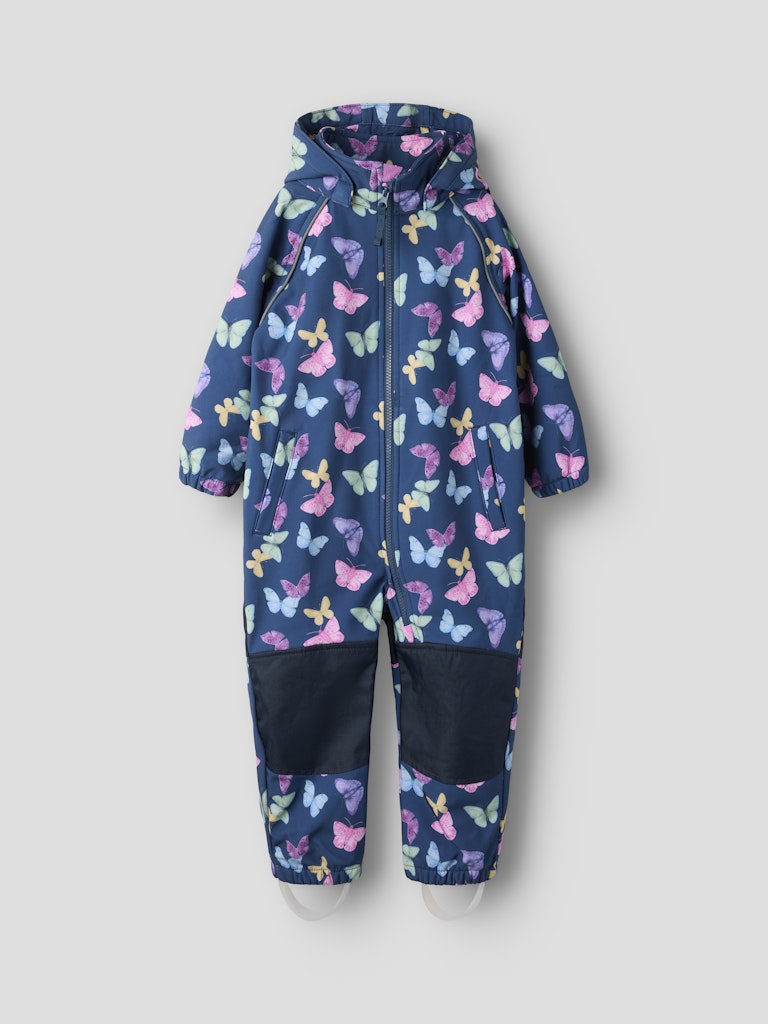 Name It lasten softshell haalari NMFALFA08, sininen kuosi