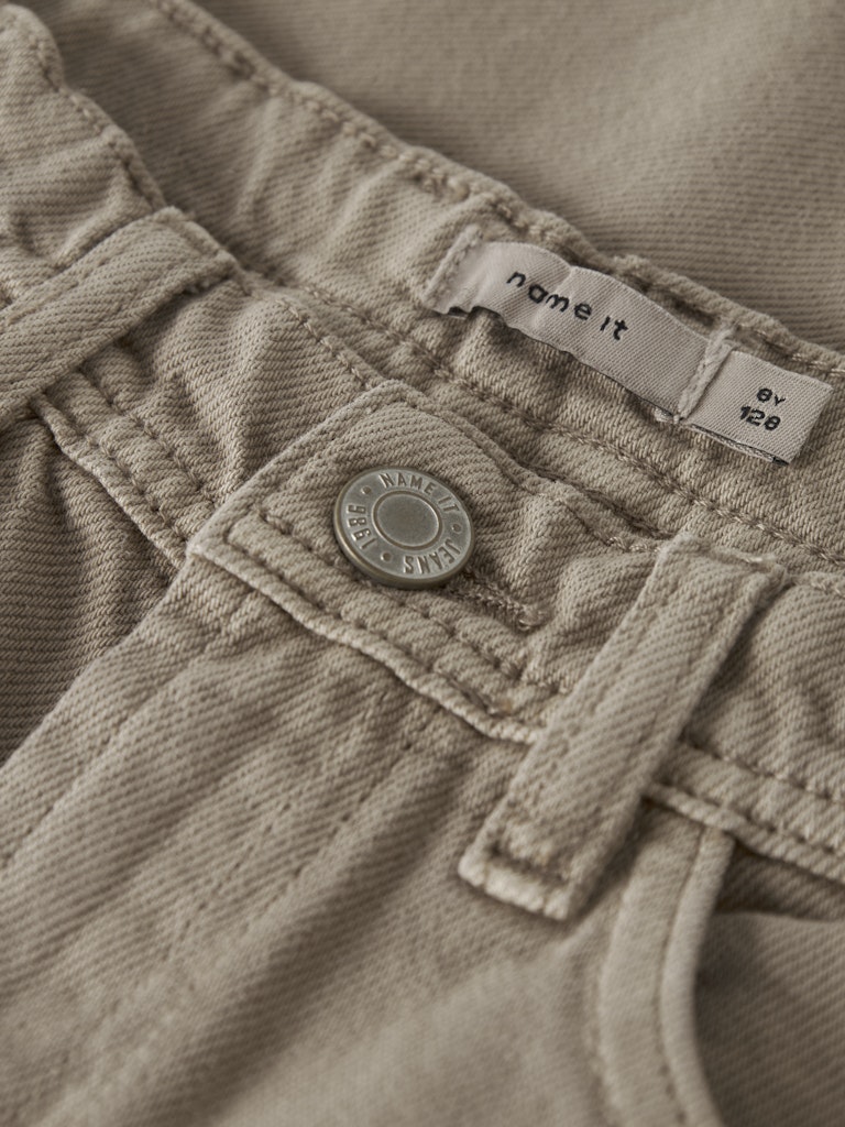 Name It lasten housut Nkmben X‑Skater Twill Pant, beige