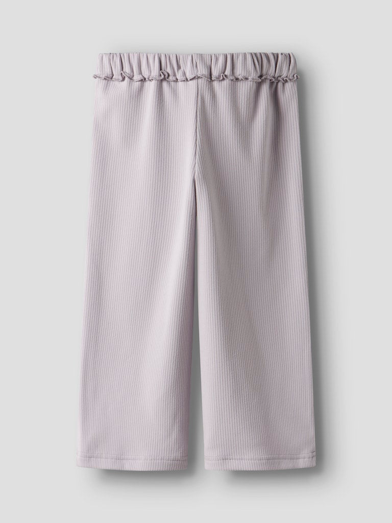 Name It lasten housut NMFTELLA WIDE PANT, vaalea lila