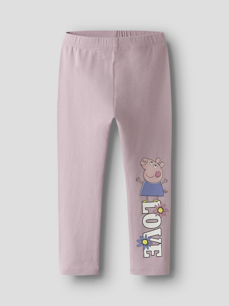 Name It lasten leggingsit NMFDAISY PEPPA LEGGING, vaaleanpunainen
