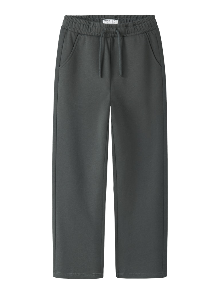 Name It lasten housut NKMTOM STRAIGHT SWEAT PANT, tummanharmaa
