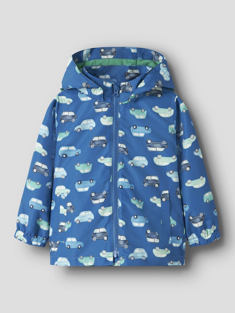 Name It lasten välikausitakki NMMMAX JACKET, sininen kuosi