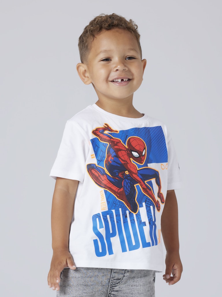 Name It lasten t-paita NmmNitin Spider, valkoinen
