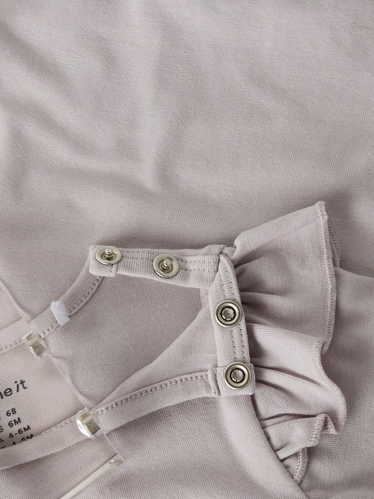 Name It body NBFBIRDY LS BODY, vaalea lila