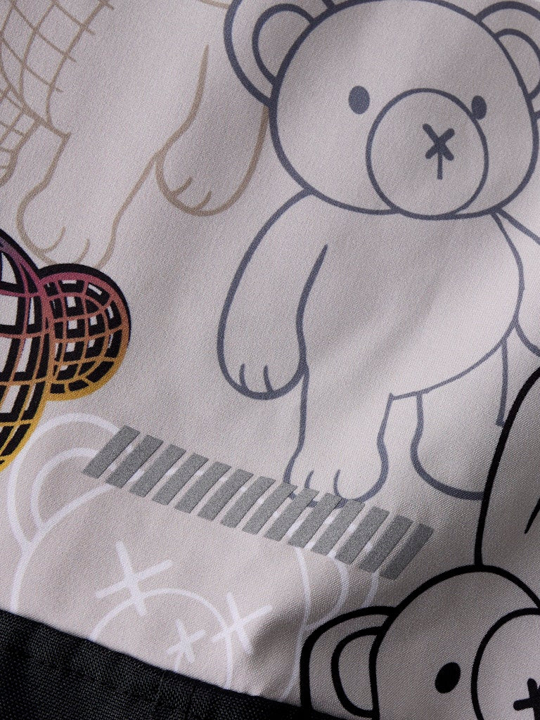 Name It lasten välikausihaalarit NMMALFASHELL08 Suit AOP FO, harmaa kuosillinen