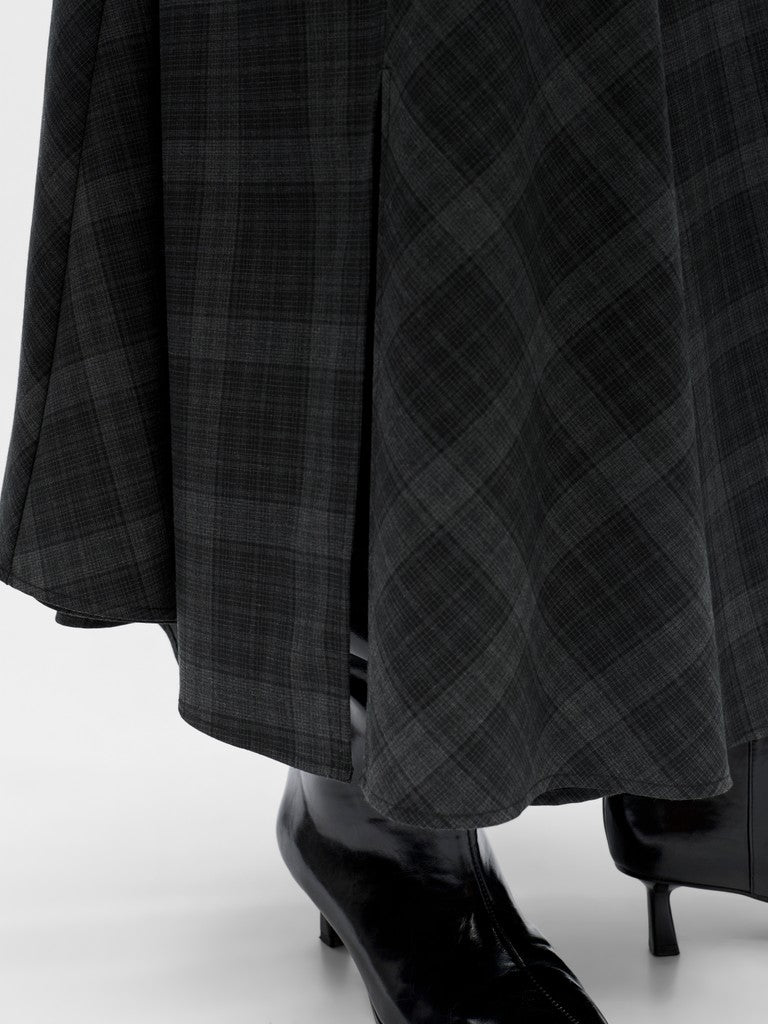 Object hame Diena Long Skirt, musta ruutu