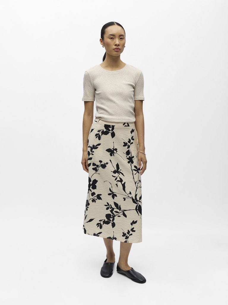Object hame OBJJACIRA MW Skirt, Sandshell Black simp