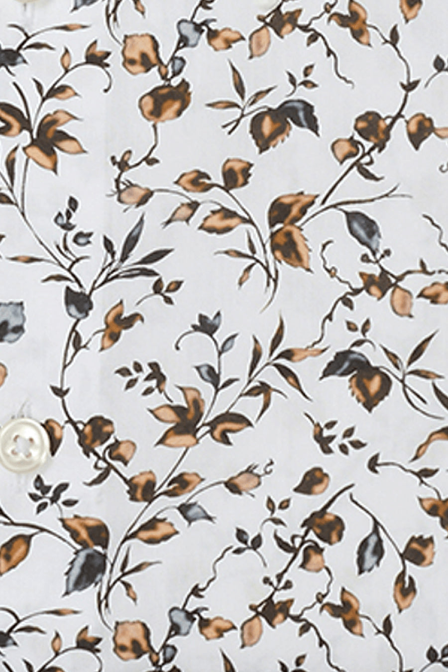 Olymp miesten kauluspaita Luxor Modern Fit Floral Non Iron +hiha, valkopohjainen kuosi